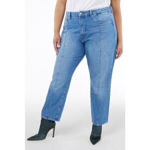 Good American Blue Good Vintage with Clean Seams High Rise Jeans NEW 14/32